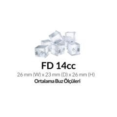 Icetech FD-215 - Küp Buz Maki̇nesi̇, Haznesi̇z