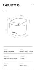 MHW-3BOMBER Knock Box - Siyah