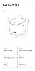 MHW-3BOMBER Knock Box - Beyaz
