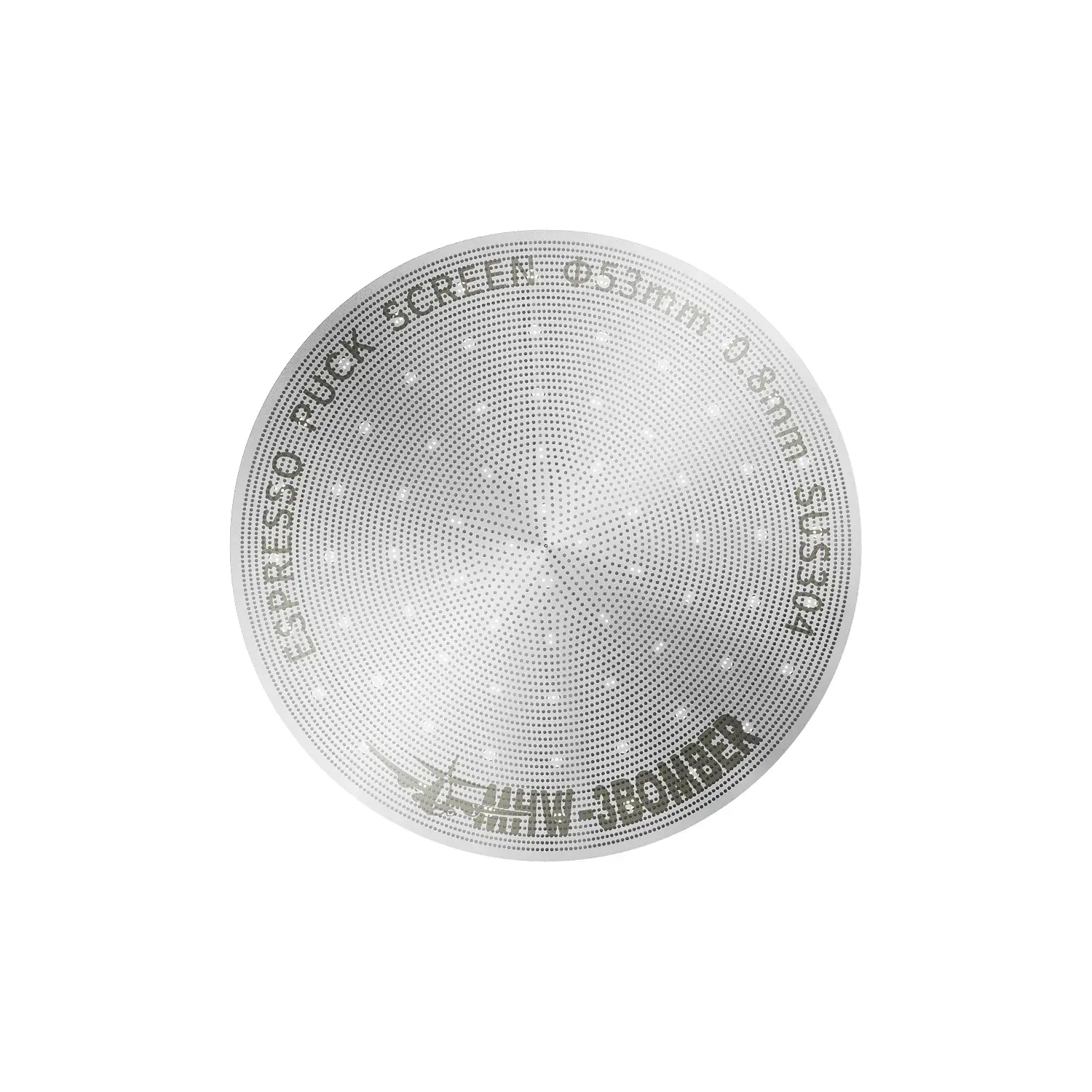 MHW-3BOMBER Espresso Puck Screen - 53mm 0.8mm