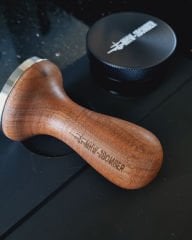 MHW-3BOMBER Walnut Tamper - 58.35mm
