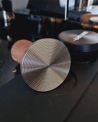 MHW-3BOMBER Walnut Tamper - 58.35mm