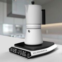 Escobarista Hassas Tartı Şarj Edilebilir - Beyaz 15cm×15cm×3.5cm