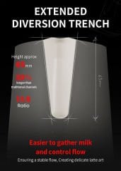 MHW-3BOMBER GT Süt Potu - 600 ml Pitcher Glossy