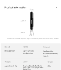 MHW-3BOMBER Lightning Needle Wdt Tool