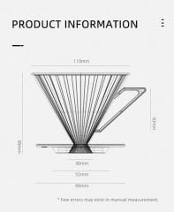 MHW-3BOMBER Elf Dripper - V60 Demleme 2-4 Cup