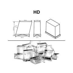 Icetech HD-70 - Fast Food Buz Maki̇nesi̇, Hazneli