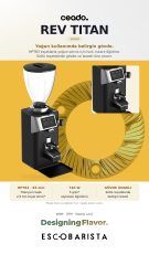 Ceado REV Titan WAM(Gr Ayarlı) - Espresso Değirmeni