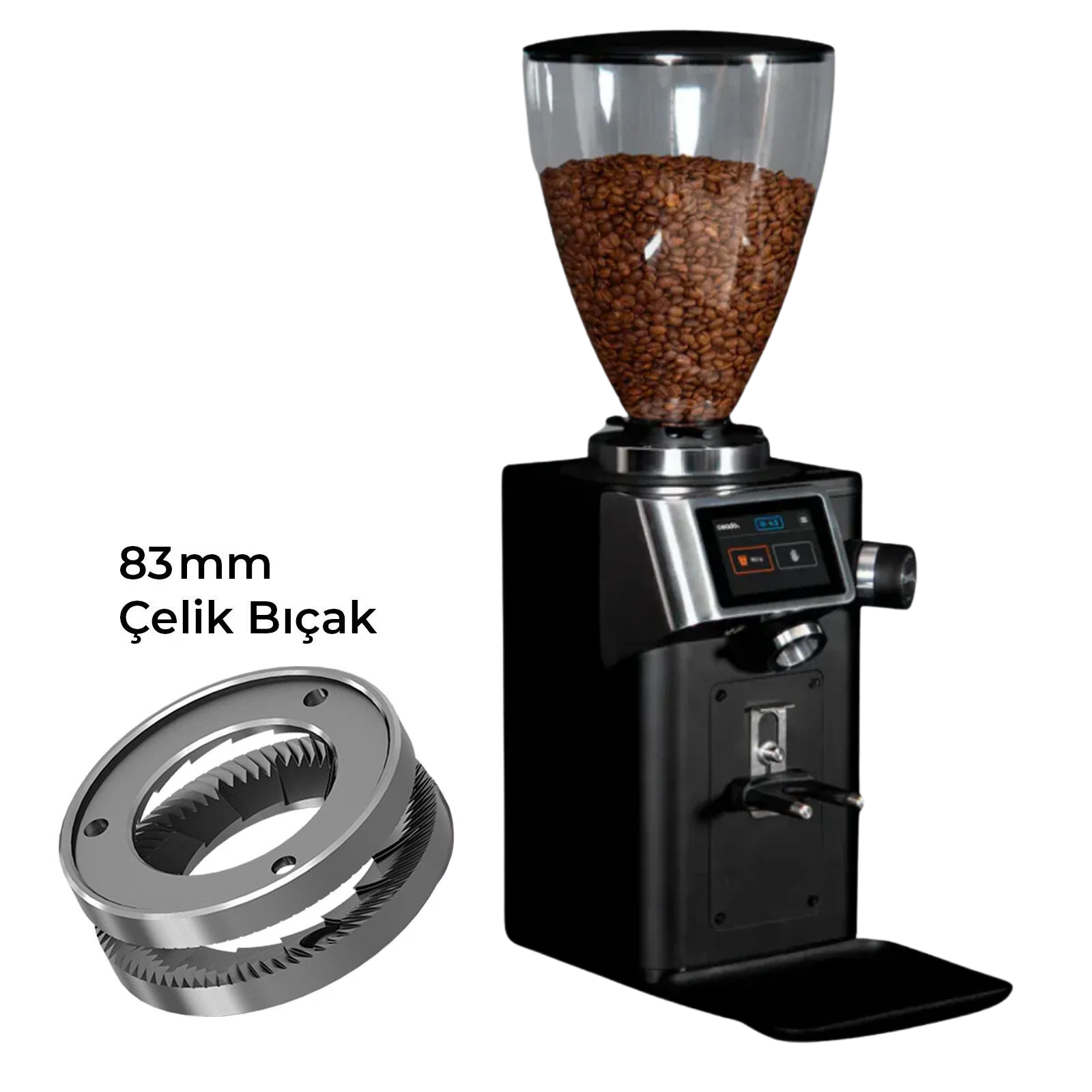 Ceado STEEL - Espresso Değirmeni( Zaman Ayarlı)