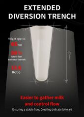 MHW-3BOMBER GT Süt Potu - 400 ml Pitcher Glossy