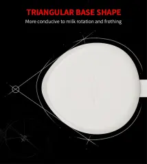 MHW-3BOMBER GT Blue Shape Süt Potu - 600 ml Pitcher