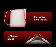 MHW-3BOMBER GT Blue Shape Süt Potu - 600 ml Pitcher