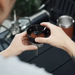 MHW-3BOMBER Moka Pot Coffee Dispenser-Black