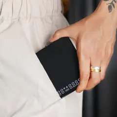 MHW-3BOMBER Cube tartı 2.0 Mini-Siyah Şarj Edilebilir 10.4mm x 10.4mm x 1.9mm