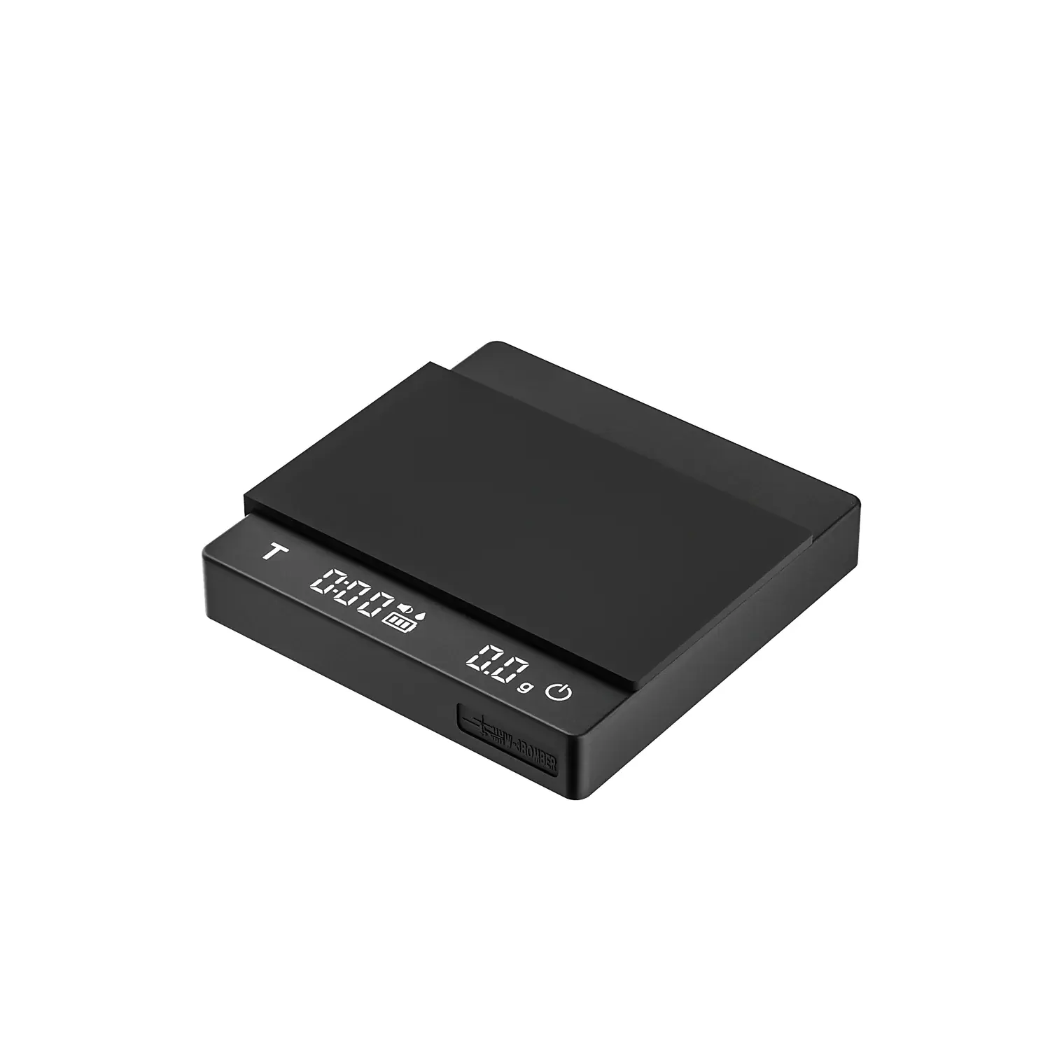 MHW-3BOMBER Cube tartı 2.0 Mini-Siyah Şarj Edilebilir 10.4mm x 10.4mm x 1.9mm