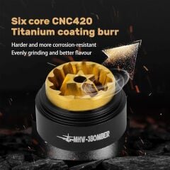 MHW-3BOMBER Racing M1 - Titanyum Kaplama / Gri