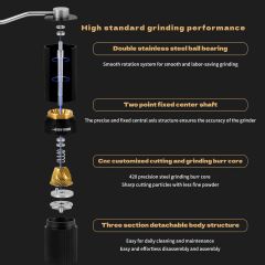 MHW-3BOMBER Racing M1 - Titanyum Kaplama / Gri