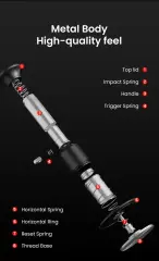 MHW-3BOMBER Knight - Impact Tamper - Thread 58.35mm SİLVER