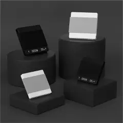 MHW-3BOMBER Cube tartı 2.0 -Siyah Şarj Edilebilir 12.5mm x 12.5mm x 2.3mm