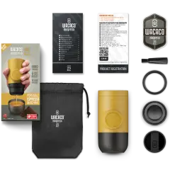 Wacaco Minipresso GR2 Altın Sarı - Taşınabilir Espresso Makinesi