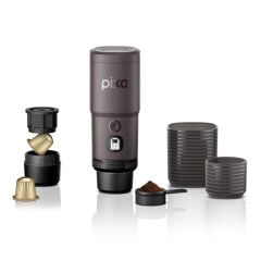 Wacaco Pixapresso Koyu Bordo- Şarj Edilebilir Pilli Taşınabilir Espresso Makinesi