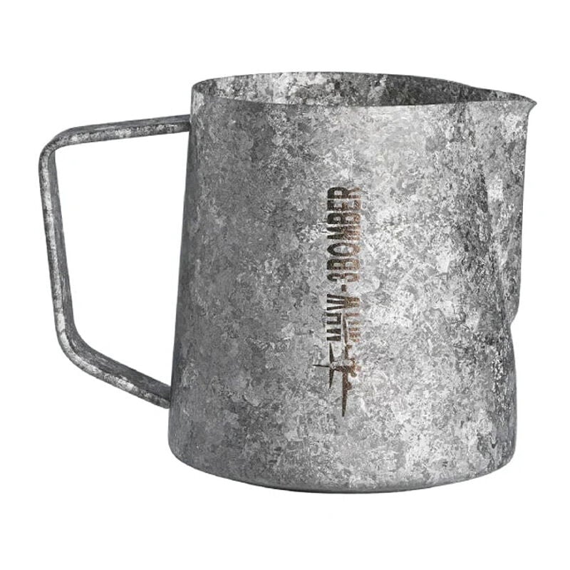 MHW-3Bomber Titanium Milk Pitcher - Silver armor